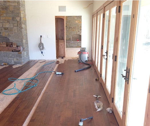 Construction of flooring